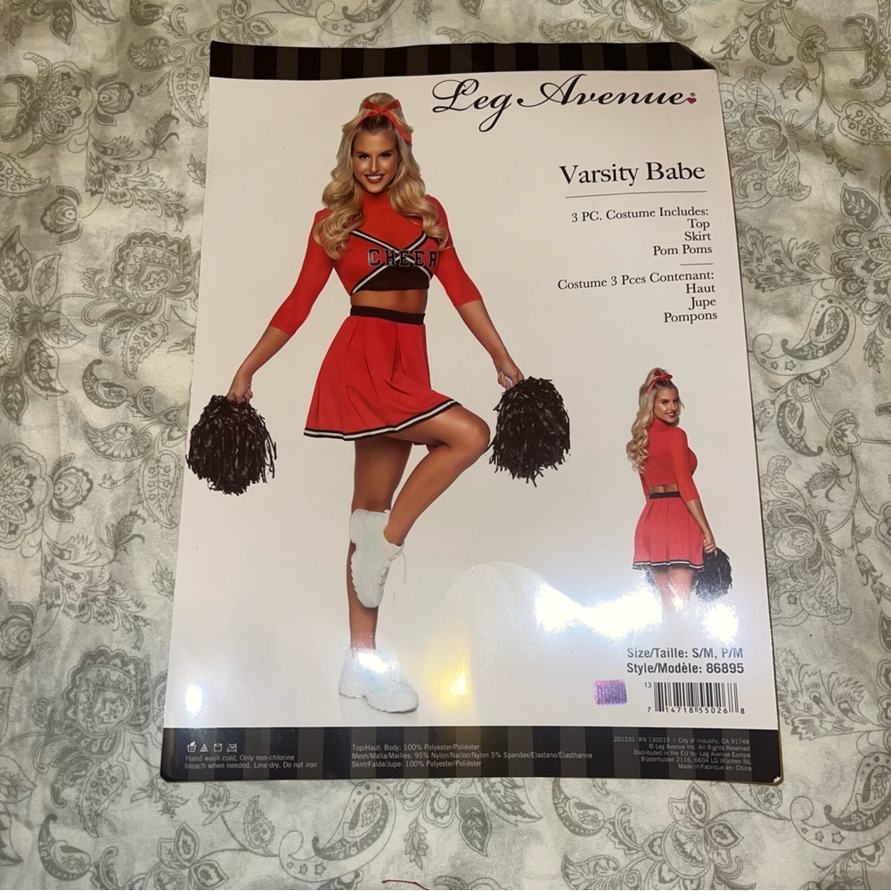 Leg Avenue Varsity Babe Cheer Costume S/M
